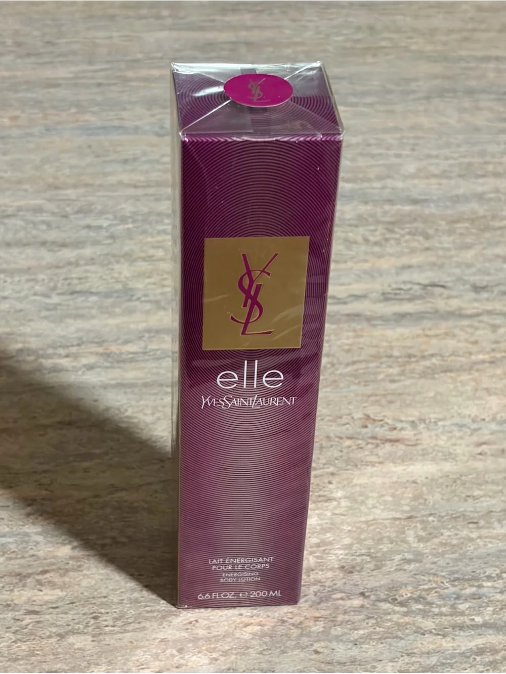 YSL Yves Saint Laurent Elle Discontinued Energising Body Lotion. Sealed.